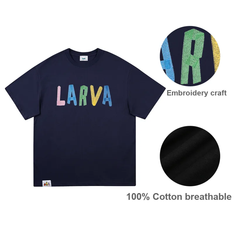 COMIC LARVA T Shirts Unisex-8