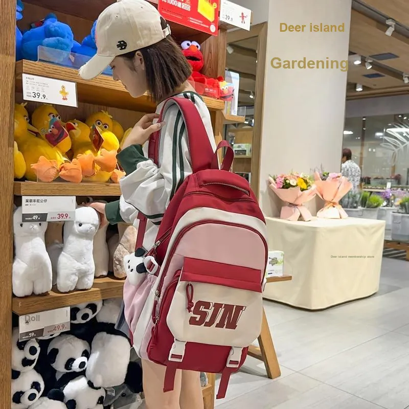 Yalu Nylon Travel Bag Backpack Regular Unisex Multicolor-8