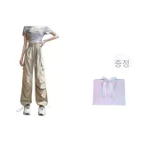 카키+쇼핑백