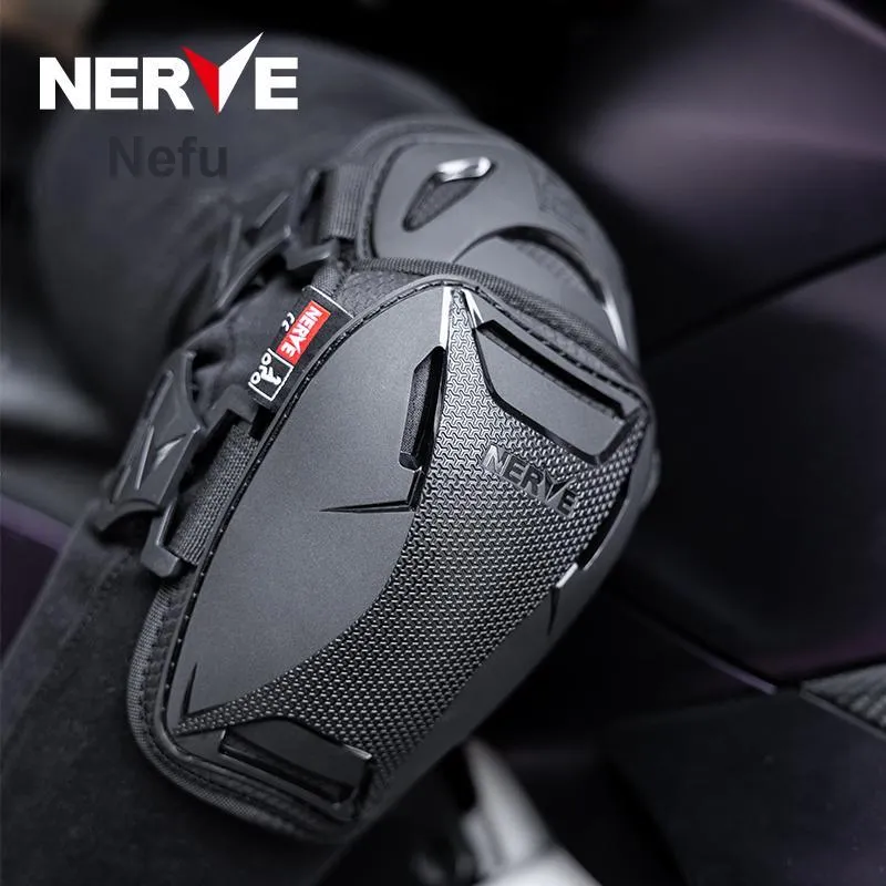 NERVE Motorcycle Protective Gears Cycling, Commute, Outdoor Legs Unisex Knee Protector-3