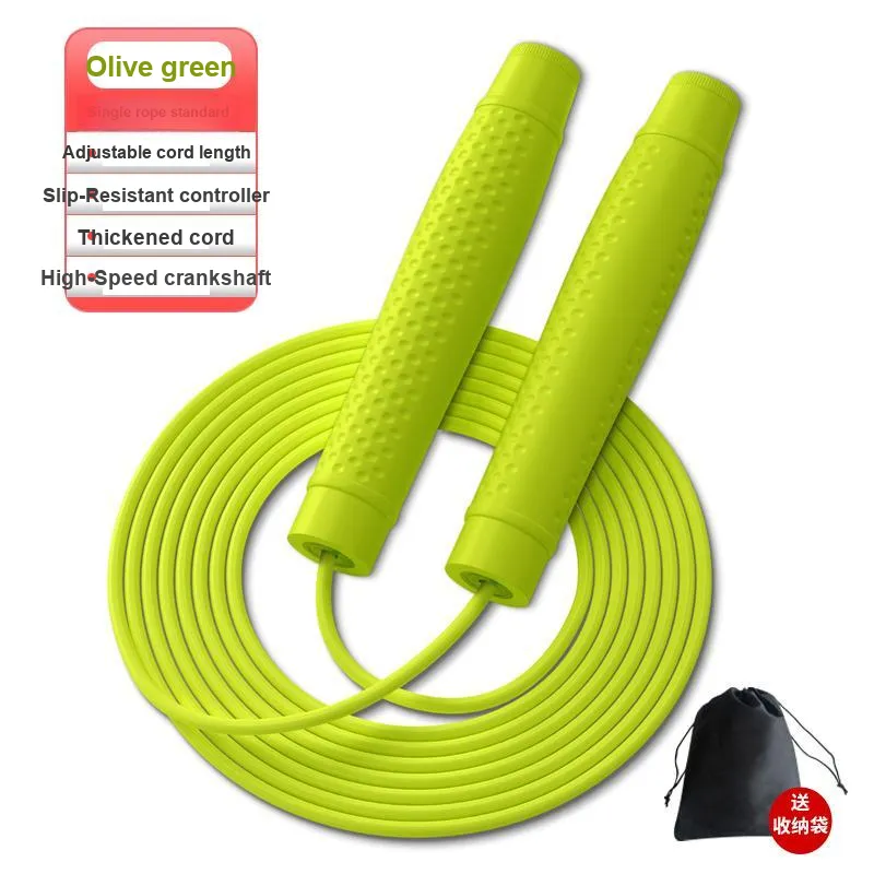 KDST Aerobic Fat Reduction Non Countable Jump Ropes Adults PVC Plastic Rope, Polypropylene Handle-5