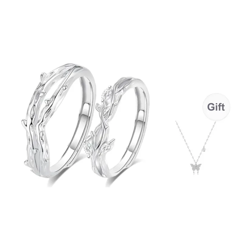 MISS TOOYA S999 Fine Silver Rings Unisex-0