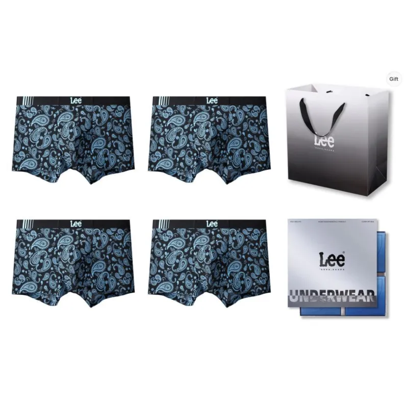 Lee Underpants Men's Gift Box Set Of 4-10