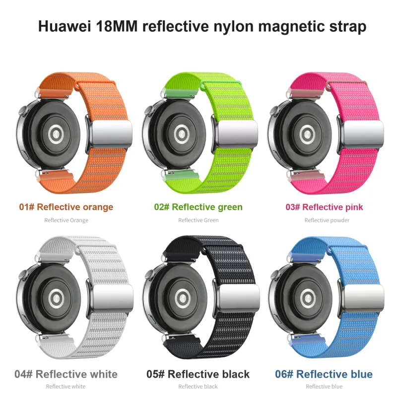 Antey Watch Band Huawei Compatibility 41mm Nylon Material-3