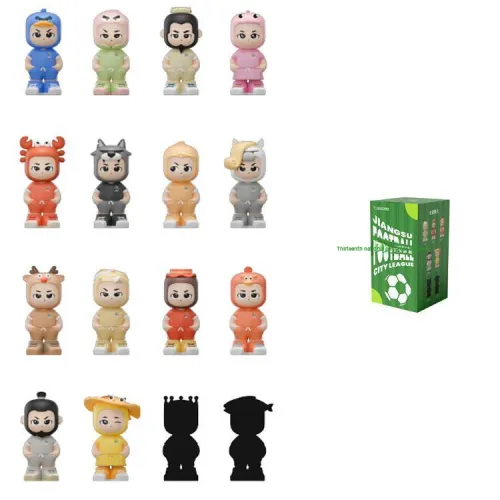 Guardian Kingdom Soviet Супер Лига Тринадцать Тайбао Семья Серия Слепые Коробки Один Мистика Коробка Целая Коробка 14 шт