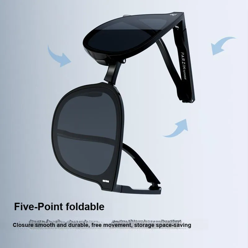 PARZIN Square Sunglasses Unisex-2
