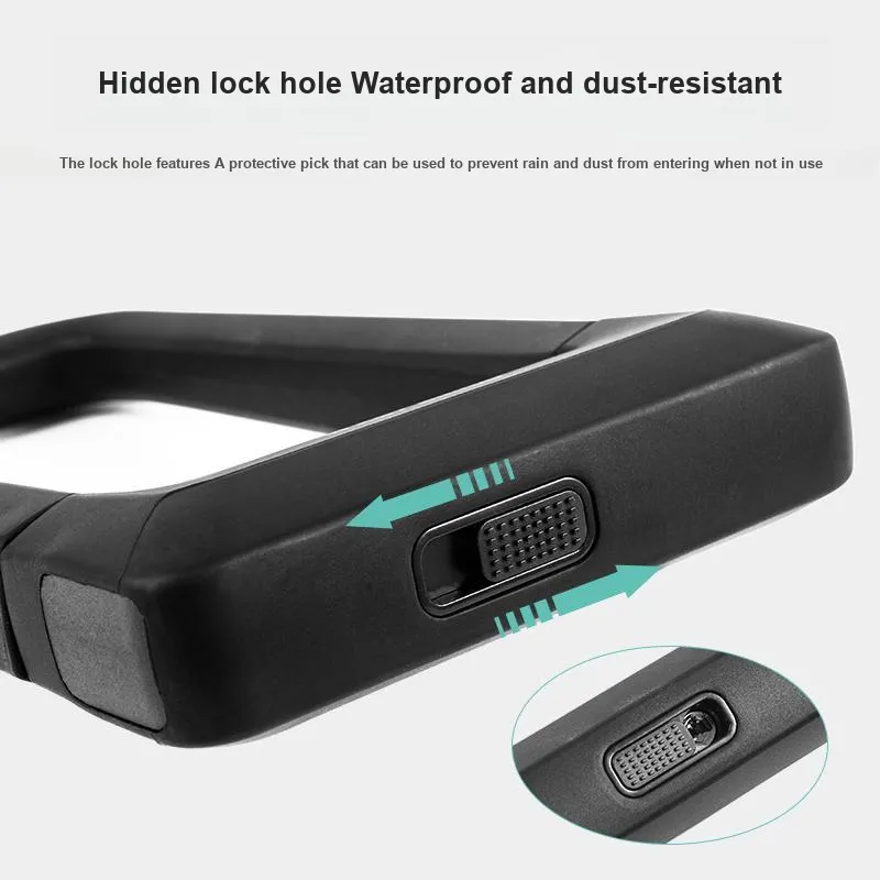 WEST BIKING Bicycle Locks U Lock-2