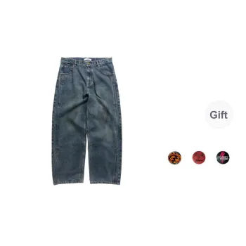 Createexploreexpandconquer 25SS Jeans Unisex
