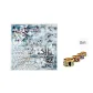Gray Green Silk Scarf Buckle Box (Random 1 Pc)