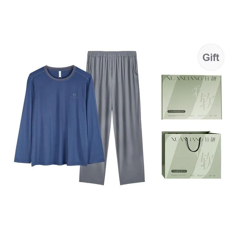 Xuan Liang Pajama Set Men's Gift Box Set-5