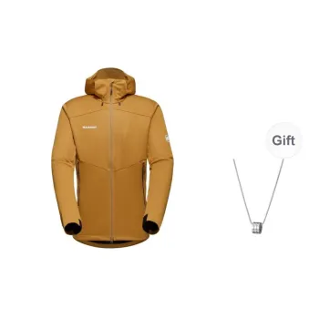 MAMMUT UItimate VII Jackets Coats Unisex Cheetah In Yellow/Comes With Necklace
