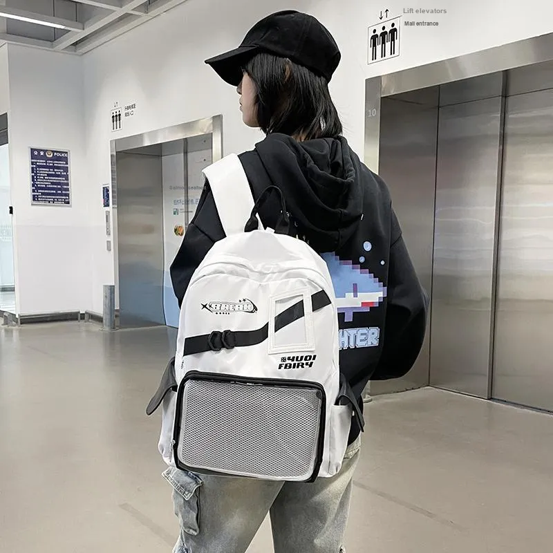 WICKBUEN Nylon Backpack Unisex Multicolor-1