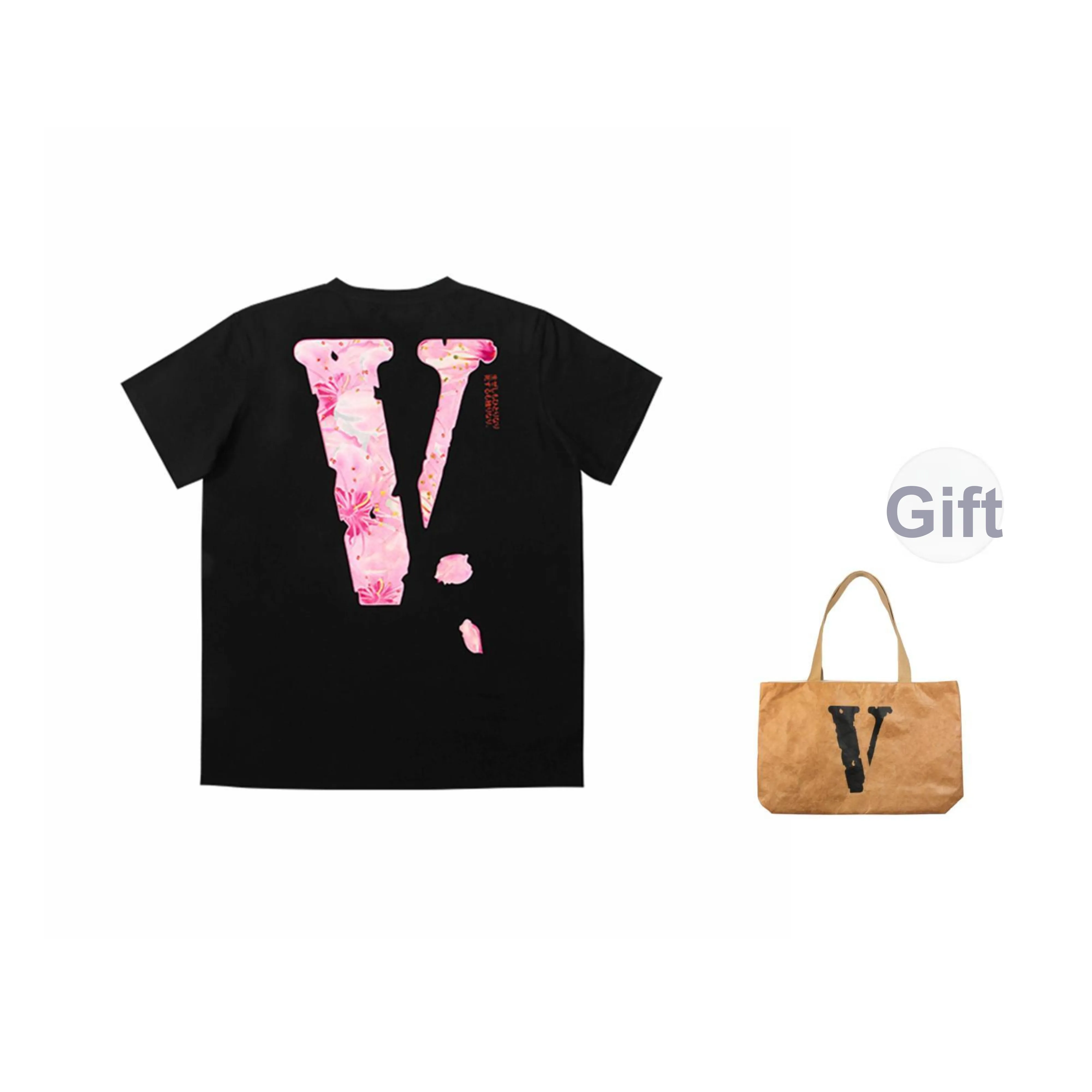VLONE Cherry Blossom Series Унисекс T-рубашки