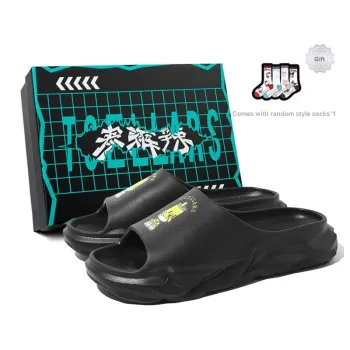 TCELLARS Graffiti Quiet Slip Resistant Odor Resistant Abrasion Resistant Quick Dry Antibacterial Slide Slippers Unisex