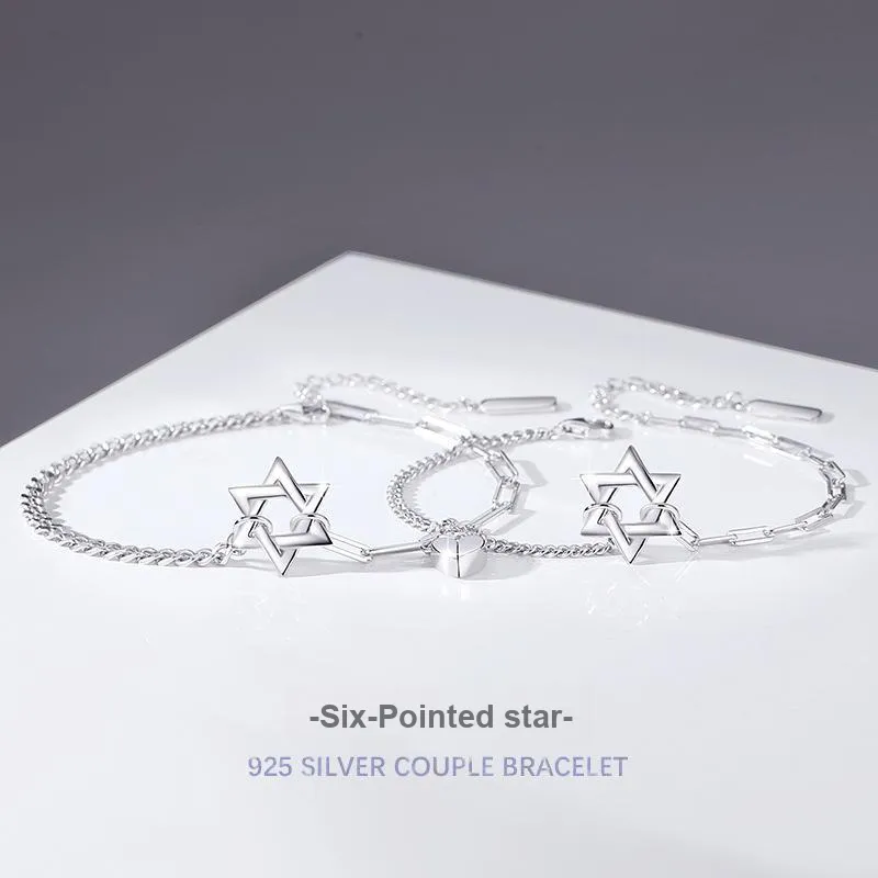 KEMLAIDA S925 Silver Bracelets Unisex-1