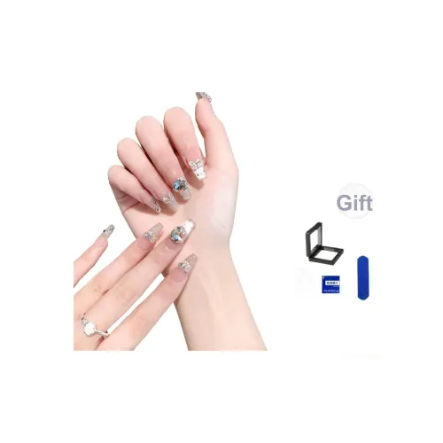 XNTX Премиум Осветляющий False Nail Короткий LADDER Яркий COLORS Jump Цвет Coquette