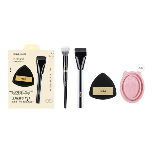 MSQ Piano Master #45 Двойной Layer Точка Цвет Лезвие Foundation Щетка Инструменты для макияжа Дружественный к коже Мягкий Форма для Тени