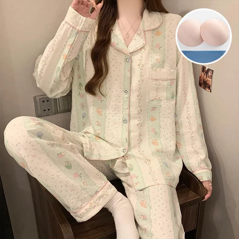 Maultiay Pajama Set Women's Image Color-1