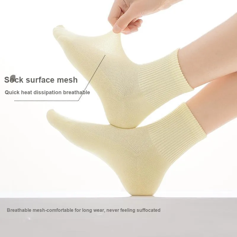 B&C.Room Mid Calf Socks Women's 8 Pack-11