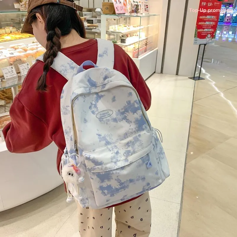 Vack Nylon Backpack Unisex Multicolor-23