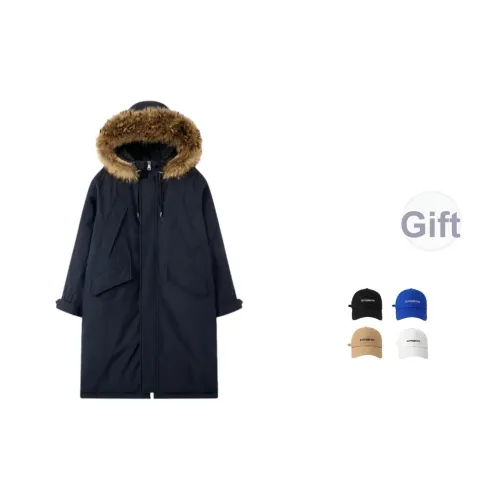 KYKW Темно-синие шапки и кепки Giveaway унисекс пуховики