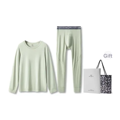 SEPTWOLVES Термический комплект мужской Gift Box Set Морской зеленый