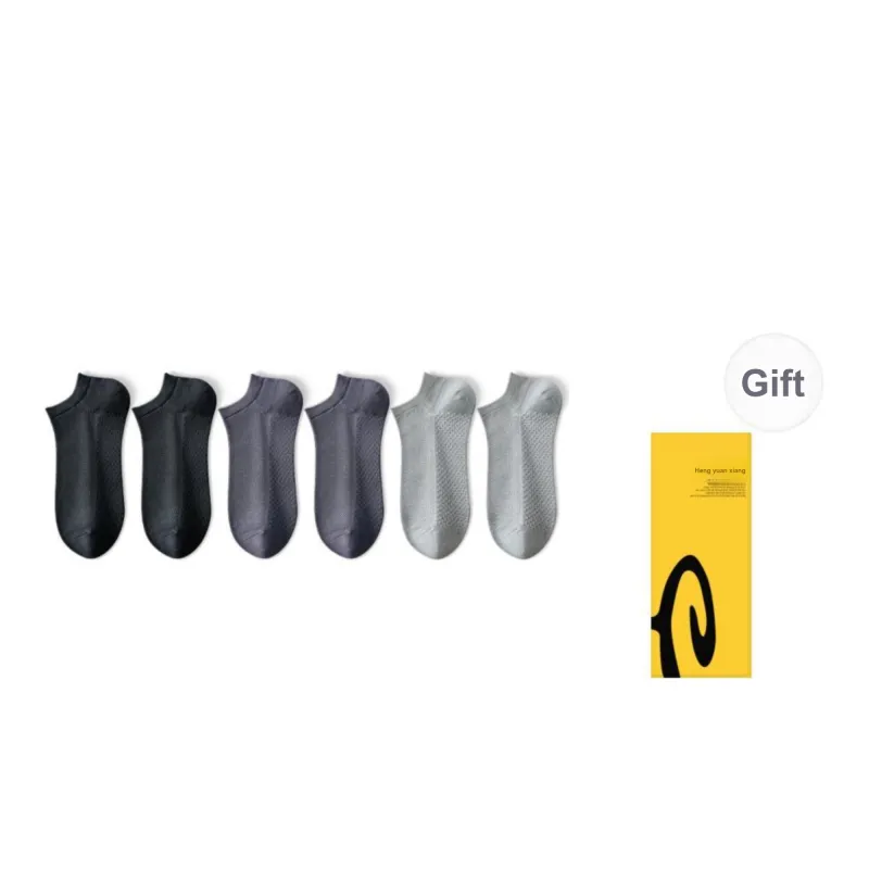 H YXIANG Ankle Socks Unisex 6 Pack-5