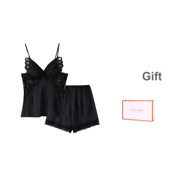 ANVINAL Pajama Gift Box Women's Black