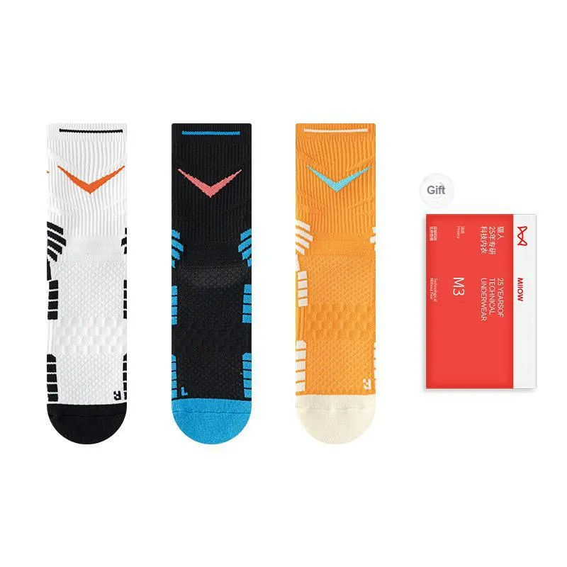 MIIOW Trend Party Series Basketball Socks Men's Shopping Bag Combo Set-7