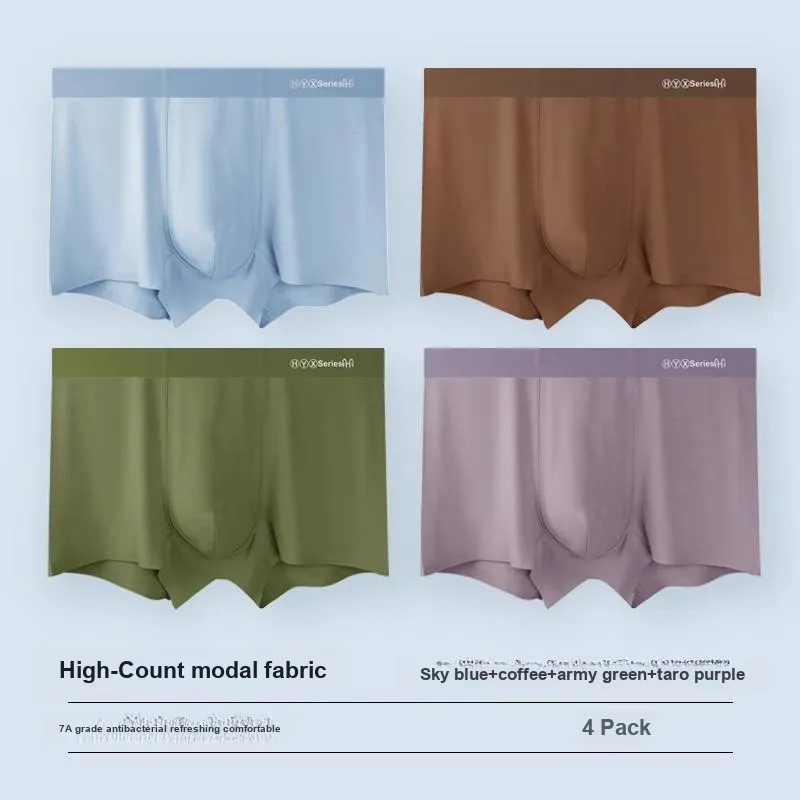 H YXIANG Underpants Men's Combo Set-33