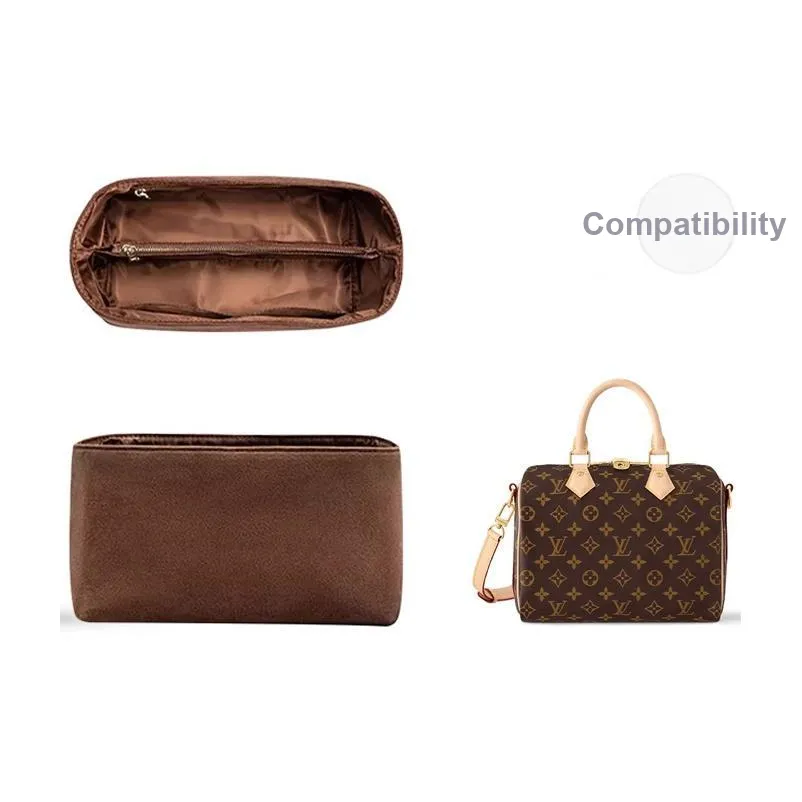 Luxury Care Artisan Workshop Нидерланды Флис Сумка Аксессуар Женские Коричневый