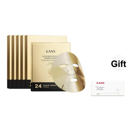 KANS King Kong Hero Маски для лица Уменьшение морщин Успокаивающий Укрепляющий Увлажняющий Восстанавливающий 25 мл*5 шт