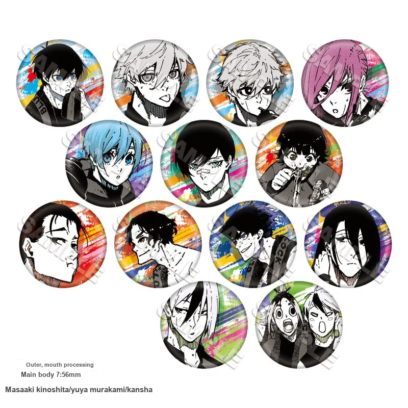 March·Monster Blue Lock Original Art Glass Flash Vol.3 Badges-2