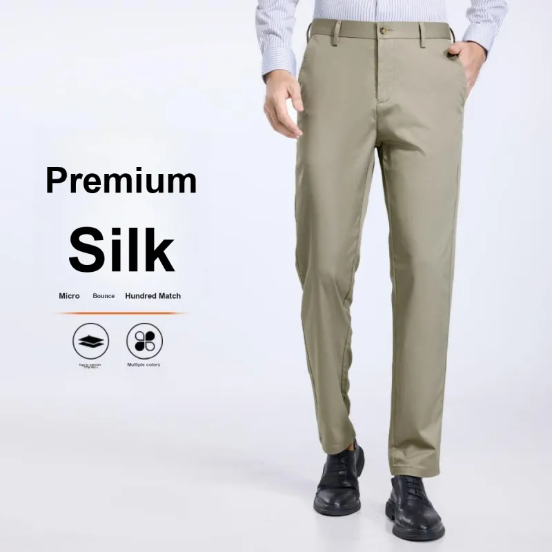 Red bean Casual Pants Men-7