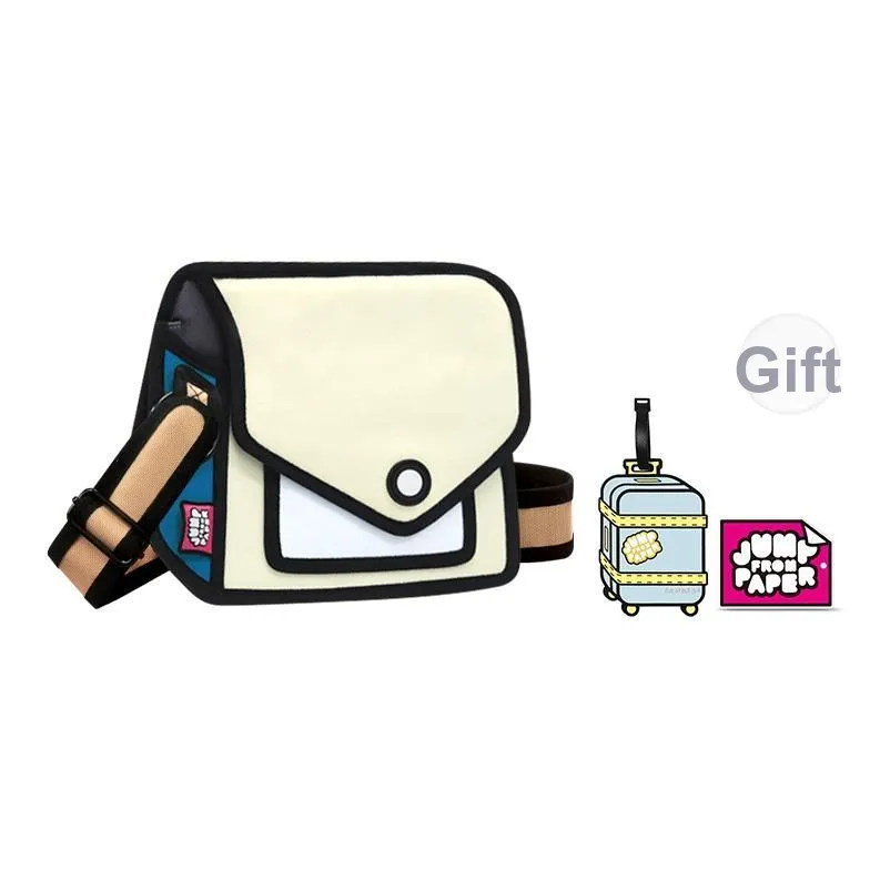 JumpFromPaper Oxford Mini Crossbody Bag Shoulder Bag Regular Women's Beige Watermelon Red Neon Green Перевод JumpFromPaper Оксфорд Мини Сумка через плечо Сумка на плечо Стандартная Женская Бежевая Арбузно-красная Неоново-зеленая