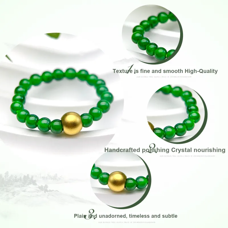 Oriental Jade Ice Type Jadeite Rings Women's-2