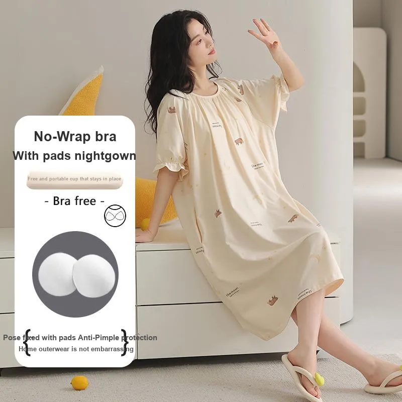 FENTENGCARE Women's Nightgowns-3