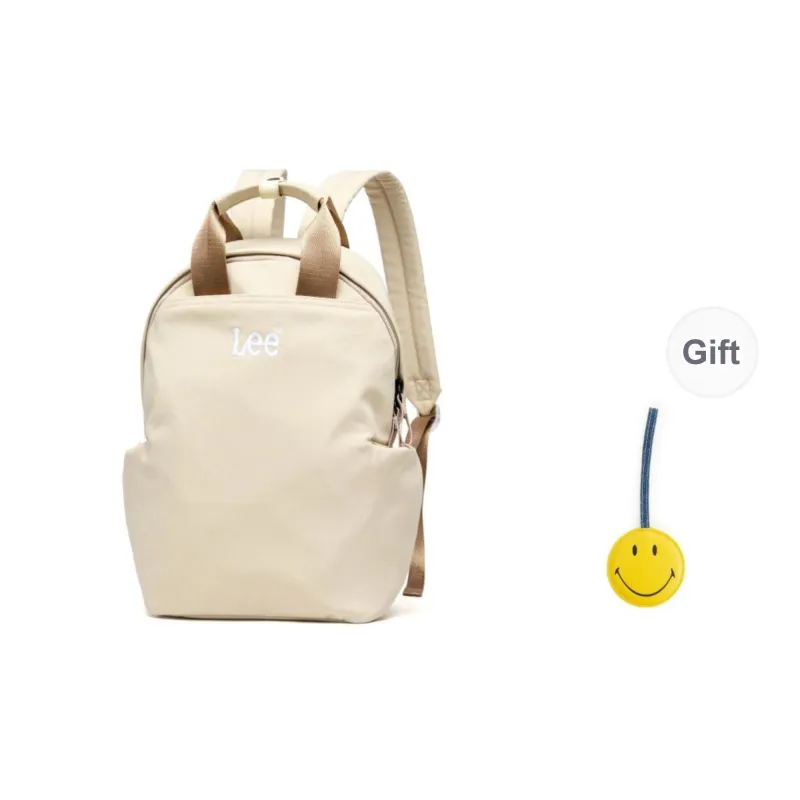 Lee Fabric Women's Backpack Regular Unisex Khaki/Gray Green-12