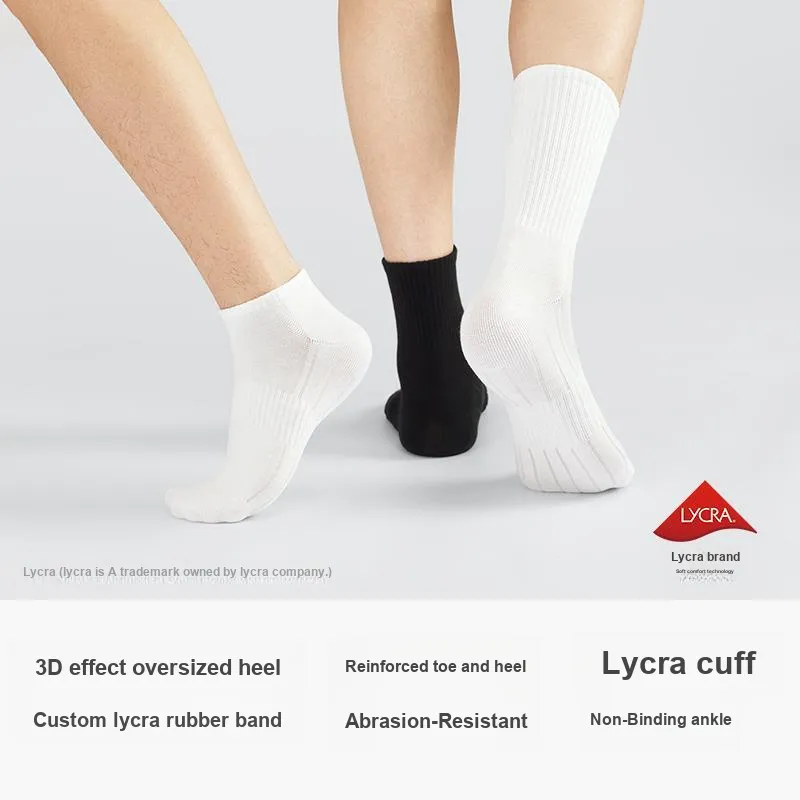 B&C.Room Mid Calf Socks Unisex 5 Pack-19