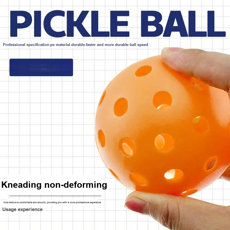 Weston Pickleball Professional Match Indoor Shaped Ball 26 Hole Sports Style Equipment Modified Blended Material Unisex-8