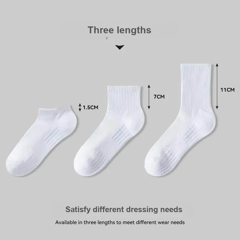 COTTON CHEESE Mid Calf Socks Men's 6 Pack-4