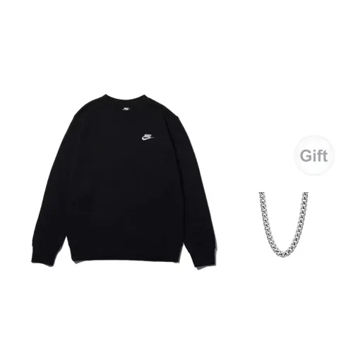 Nike Sweatshirts Men Black Includes Necklaces