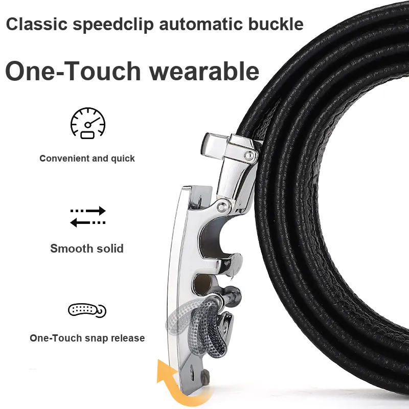 TUCANO Cow Leather Belts Men's 3.5cm-1