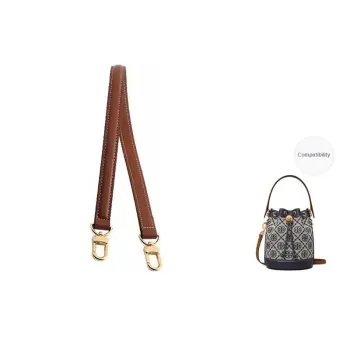Jingxi Imported Microfiber Bag Accessories Women's Marine Blue/Chestnut Brown