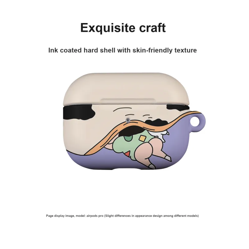Keshami Applicable To Airpods Pro2/Airpods 3 Generation Butt Shin Headphone Cases-4