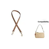 Milk Tea Leather Strap 67cm[Underarm Style]