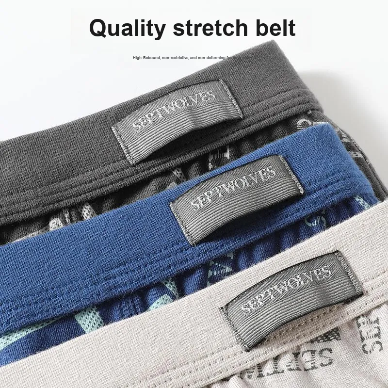 SEPTWOLVES Boxer Shorts Men's Box 3 Pack-4
