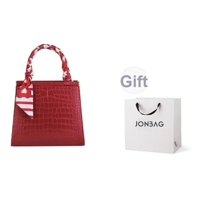 JONBAG Сумка из синтетической кожи в форме сердца сумка для свадьбы сумка через плечо сумка среднего размера женская красная