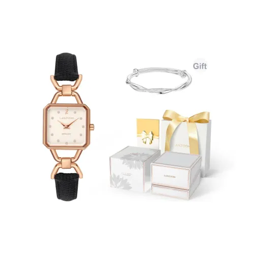 LANZOOM Кварцевый механизм Женские часы 22,5мм*22,5мм*8,1мм Белый