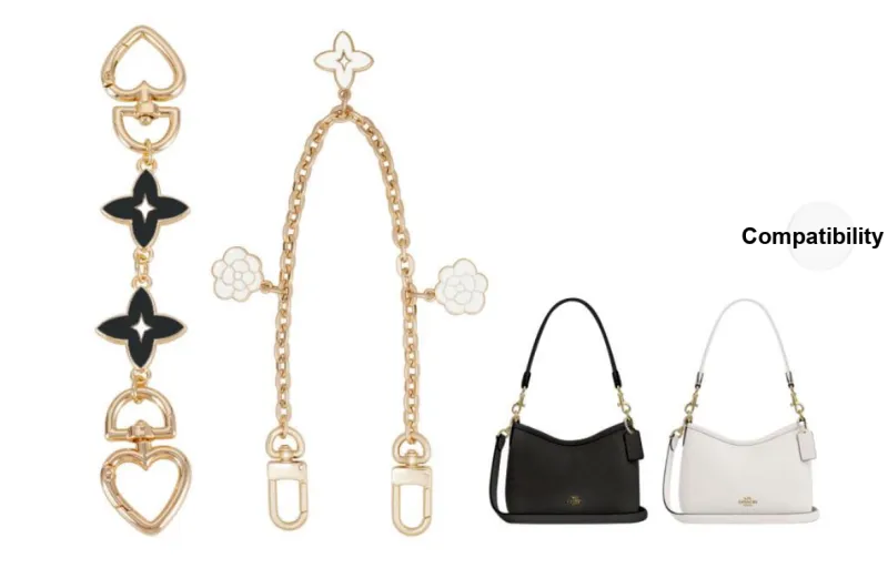 GUYI Metal Bag Accessory Women's Gold-4